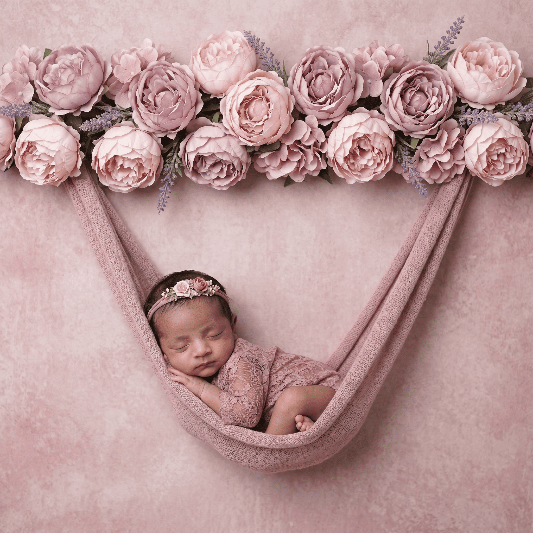 Newborn portrait by Little Step Photography